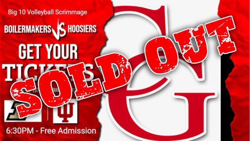CGSportsNetwork's tweet image. Indiana vs. Purdue Volleyball!

🏐IU vs. Purdue Scrimmage
🏟️Center Grove HS
🗓️April 19
⏰6:30 (Doors open 5:30)
🎟️Sold Out (Must have digital tix)
🎥Free video stream at youtube.com/@NewFiveCreati… by CG Sports Network
🛻Food trucks 5PM
✍️Autographs after scrimmage

@ihsaavb
