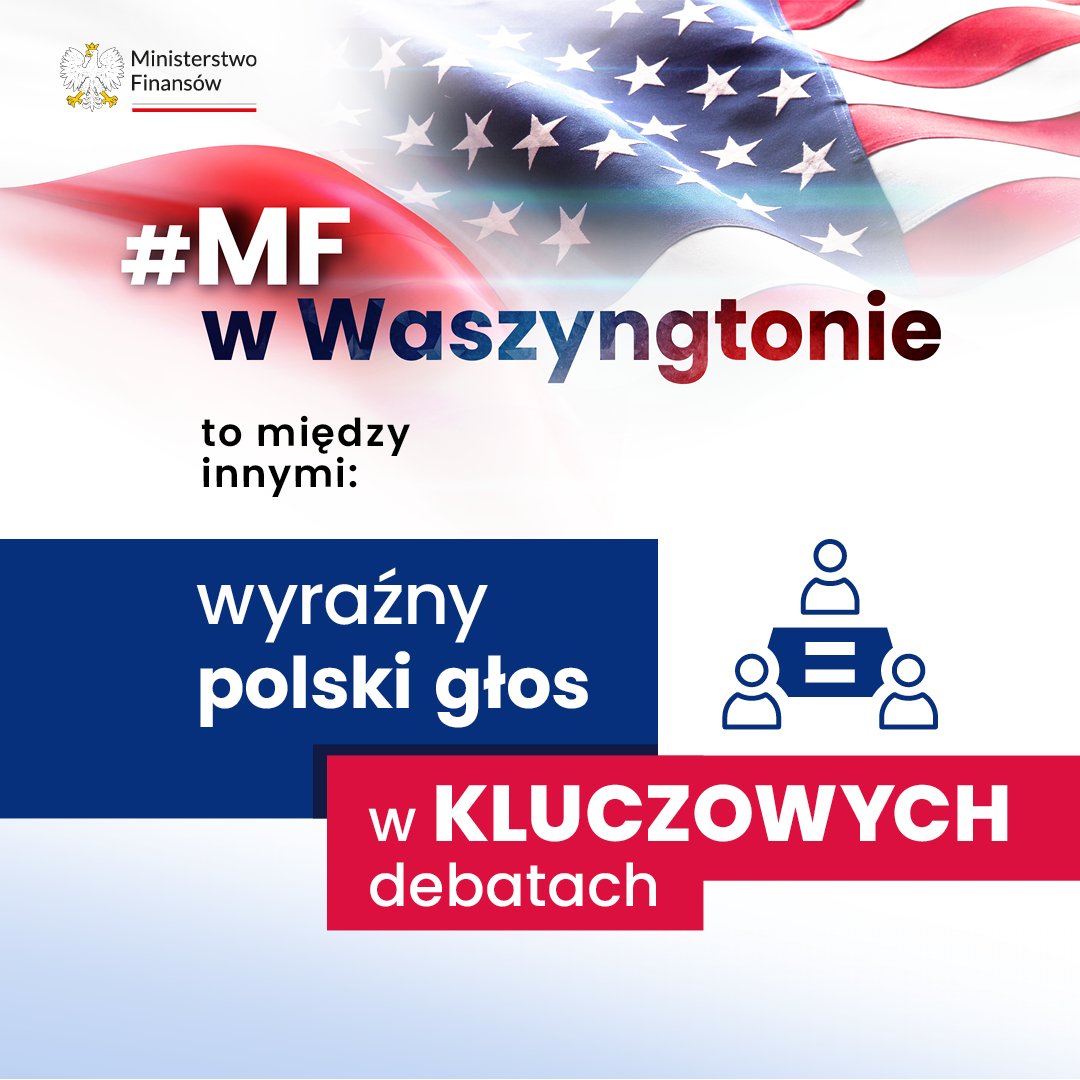 🔴 Trwa sesja plenarna Międzynar. Komitetu ds. Monetarnych i Finansowych z udziałem min. @Domanski_Andrz. Szef 🇵🇱 resortu finansów będzie dziś też uczestniczył w posiedzeniu Komitetu Rozwoju, który zajmuje się sytuacją rynków wschodzących i rozwijających się. #MFwWaszyngtonie