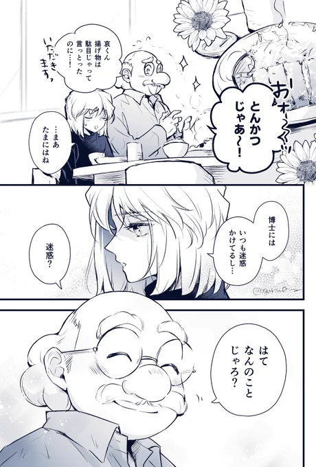 ぎょえー後妄想②

博士と哀ちゃんだいすき 