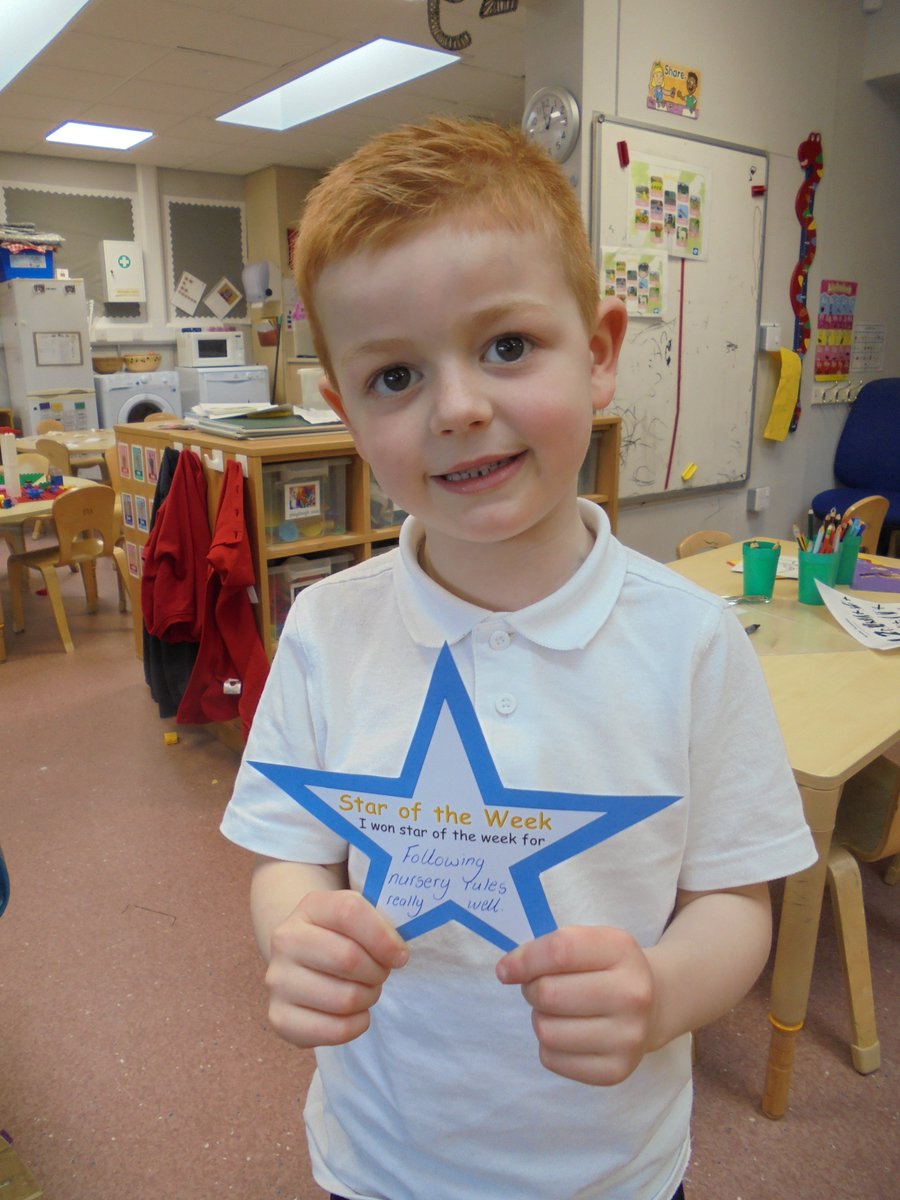 Nursery - Congratulations and very well done to this weeks award winners