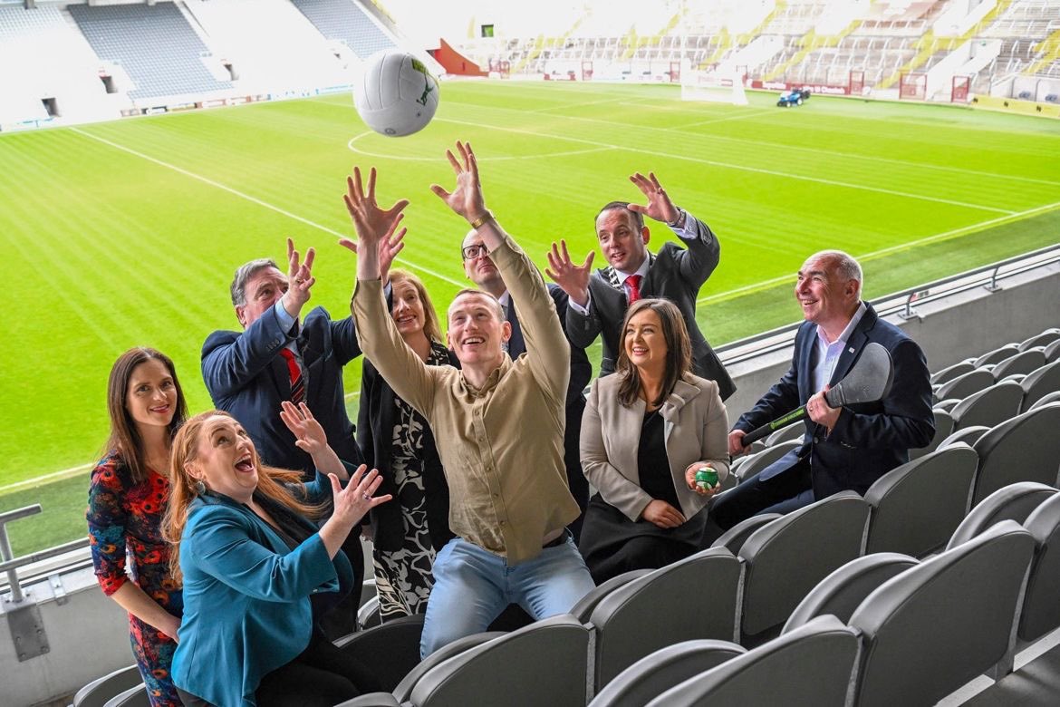 We were delighted to join the Cork Convention Bureau as they held their annual Cork breakfast event at Pairc Ui Chaoimh. @OfficialCorkGAA hurler Damien Cahalane attended on our behalf and he wasn’t neglecting his dual skills. @Failte_Ireland
