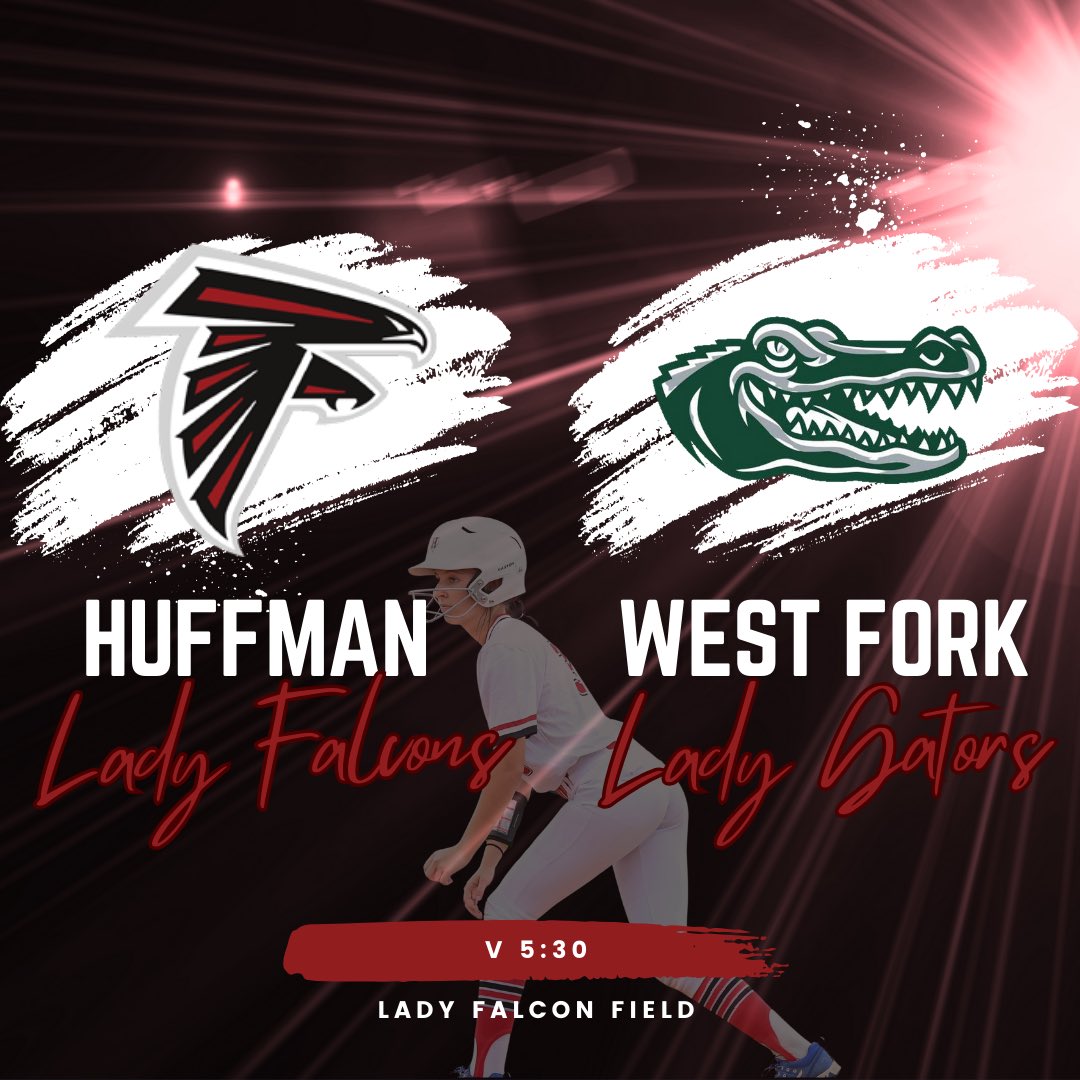 🎉 Senior Night 🎉 Come out to Lady Falcon Field to support our lone senior, Raegan Odom. Major playoff implications for the Lady Falcons, so be early, wear red, and BE LOUD! vs. West Fork @ Lady Falcon Field First Pitch - 5:30 #TalonsUp #TootsieRoll
