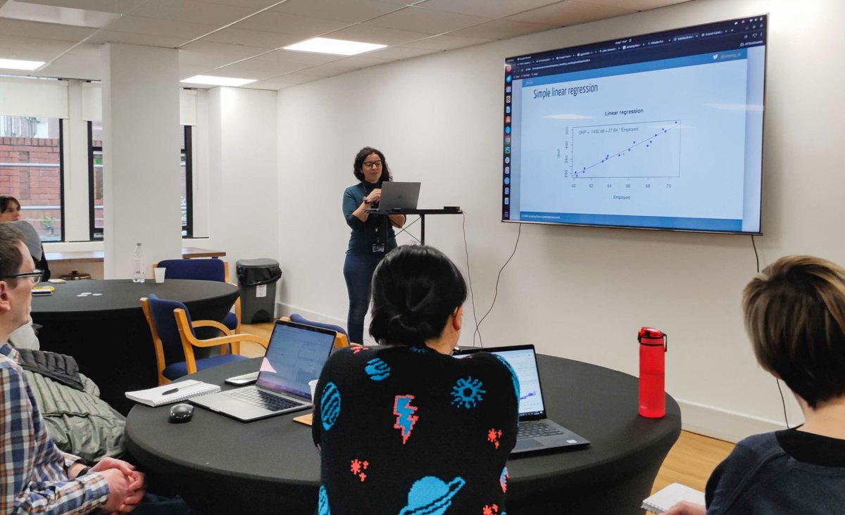 Big thanks to speakers Hervé Vicente & Darren Rhodes at last night’s NEDS meetup. Special thanks to Aida Gjoka, for leading the workshop. Appreciation to all attendees. Keep an eye out for updates on our upcoming meetups. See you there! 👩‍💼📷🤖📊📅 #DataScience #RStats