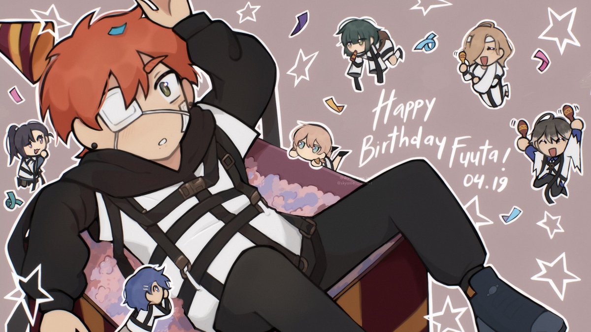 skyame__'s tweet photo. happy birthday 🎂🎈 

#梶山風汰誕生祭2024 #ミルグラムファンアート #milgram_fa https://t.co/83aLT7is0q