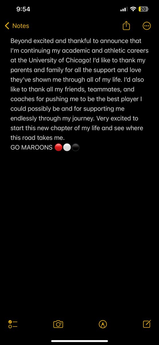 Brody_Balyer's tweet photo. Beyond thankful for this opportunity, thank you @Coach_Mandrews and @UChicagoFB for giving me the chance to play at the next level! https://t.co/z9t0uCLkQ7