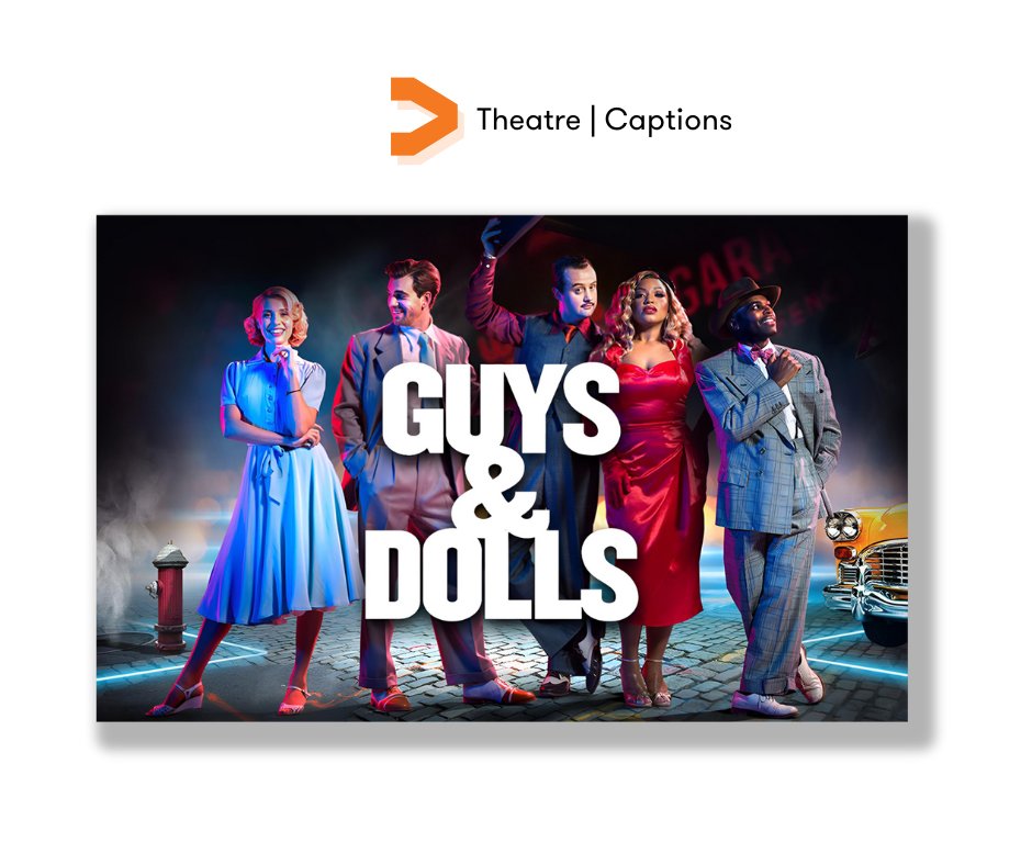 Winners of the Olivier Best Theatre Choreographer don't miss the upcoming captioned performance of Guys & Dolls at @_bridgeTheatre on 17 May. ow.ly/ORzQ50RjSef #OlivierWinners #Theatre #access # captions