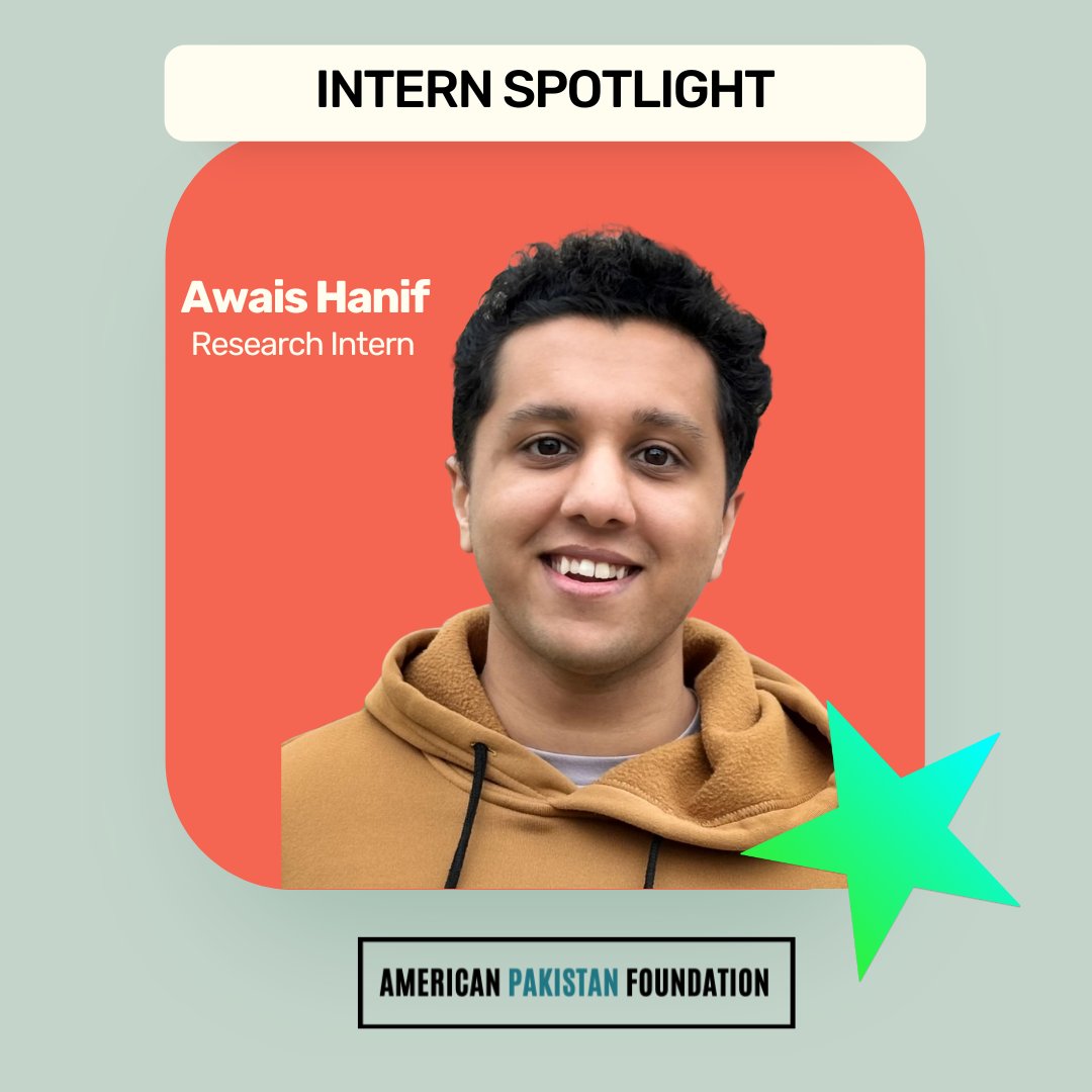 Introducing Awais Hanif, our Get Out the Vote (GOTV) research intern! Awais is a second-generation Pakistani-American graduate student at Johns Hopkins SAIS in the MA in International Relations program, where he focuses on US foreign policy in the Indo-Pacific. Welcome, Awais!