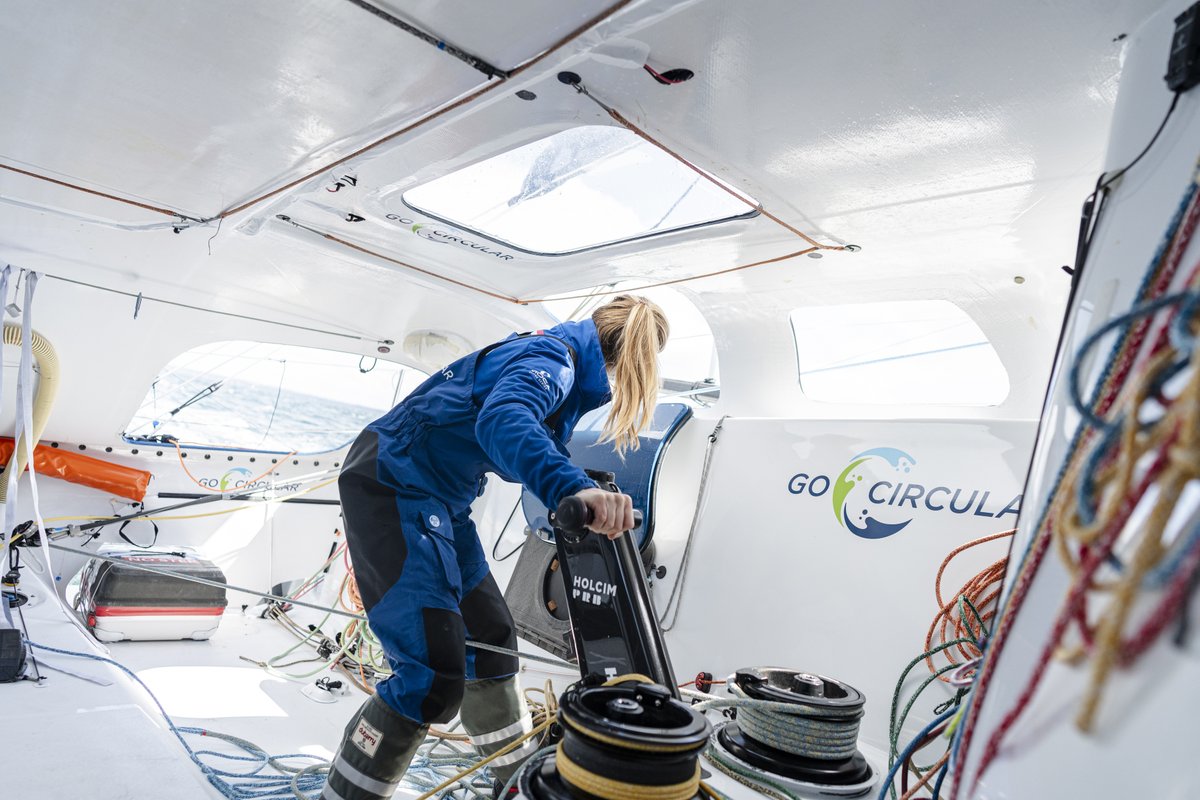 Rosie and Nico are back together for the last trainings before the start of #TheTransatCIC ! 👊

#GoCircular #Sailing #Transatlantic