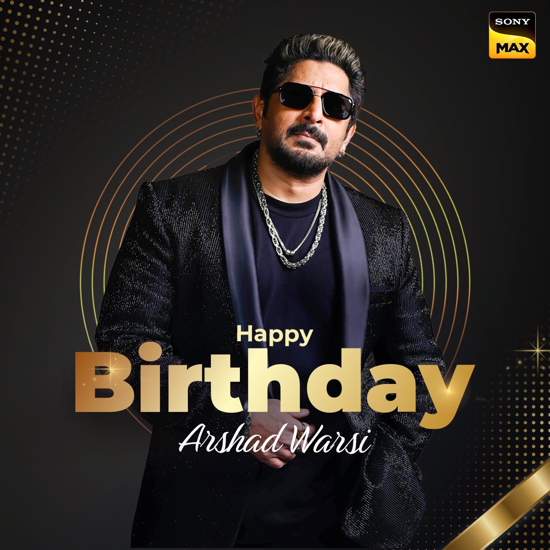 Ek versatile actor aur ek dhamakedaar comedian, jinka har kirdaar jeet te aaya hai hum sab ka mann! 

Wishing @arshad_warsi a #HappyBirthday!

#HappyBirthdayArshadWarsi #Movies #Films #BollywoodBirthdays #CelebrityBirthdays