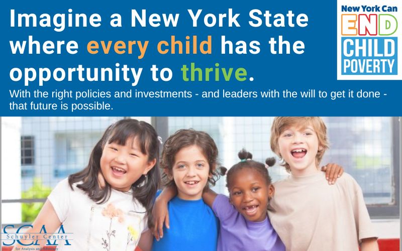 We're watching for a budget that upholds NY's commitment to cut child poverty statewide!  
That budget will permanently invest in policies proven to reduce poverty: robust child tax credits (#NYWFTC), accessible & affordable child care, #SchoolMeals4All, and #HAVP.