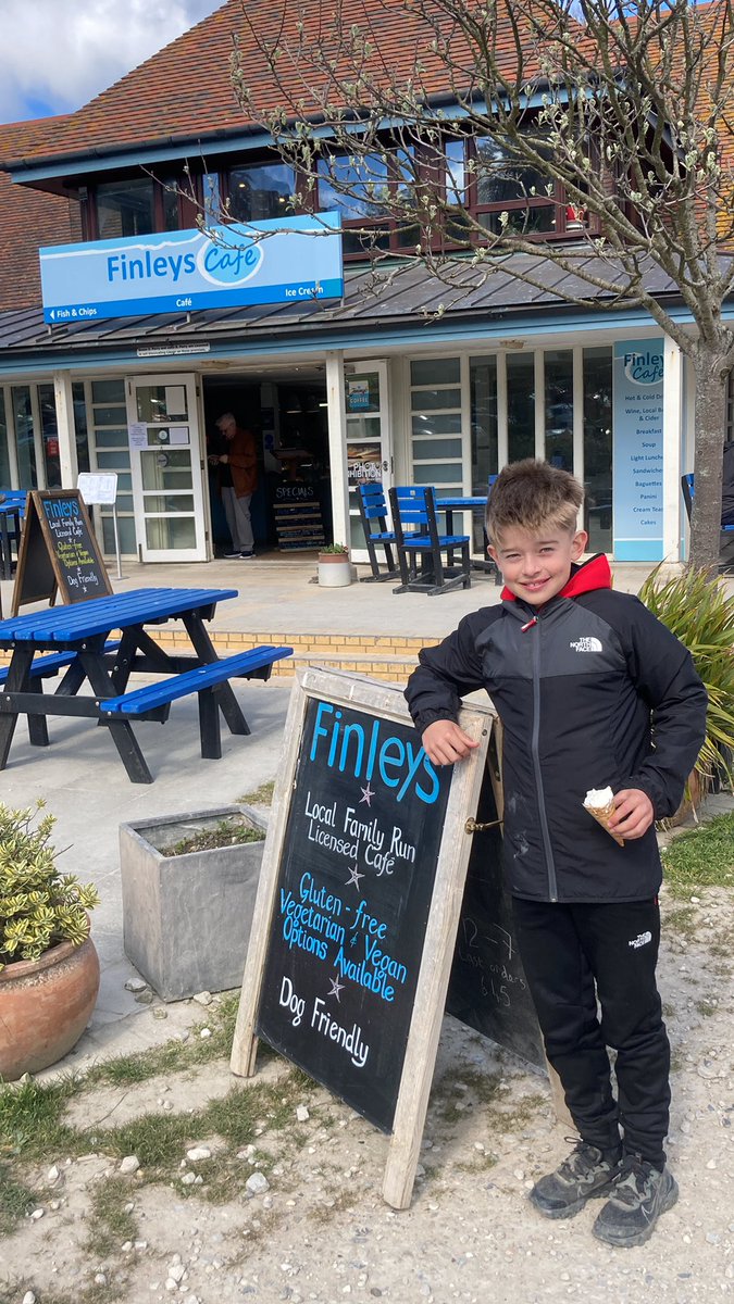 We love Lulworth Cove! Great views; excellent ice creams and perfectly-named food outlets! Finley was happy!