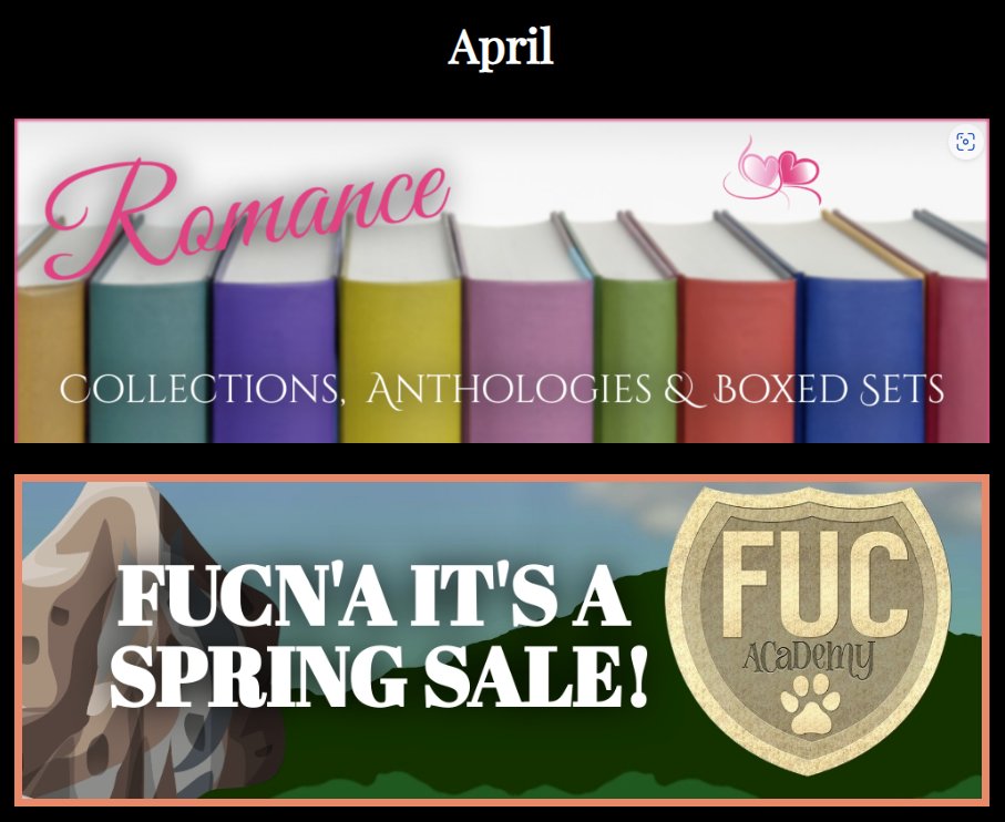 Check out the April collections! jodikendrick.com/events/ #BooksWorthReading #bookseries #booklovers #romancebooks #RomanceReaders