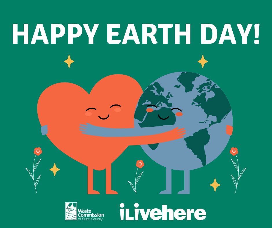 Happy #EarthDay! We celebrate every day through our environmental outreach program, iLivehere. As a @KeepAmericaBeautiful Affiliate, we provide cleanup supplies, loan event recycling containers, and coordinate an adoption program. Get involved at wastecom.com/community/