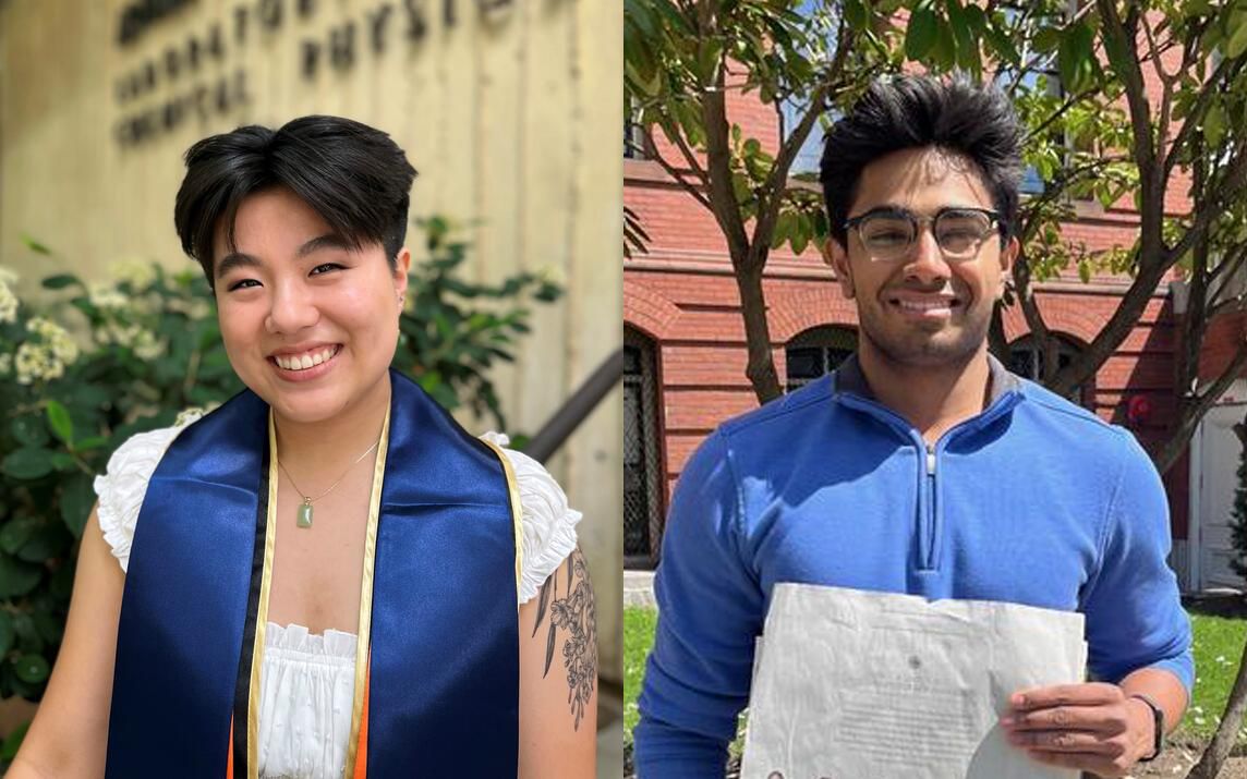 PhD students Abigail Jiang and Aayush Karan have been awarded the prestigious @PDSoros Fellowship! The merit-based program celebrates the achievements & potential of immigrants and children of immigrants across the US. Congratulations, Abigail and Aayush! buff.ly/3UnEOGx