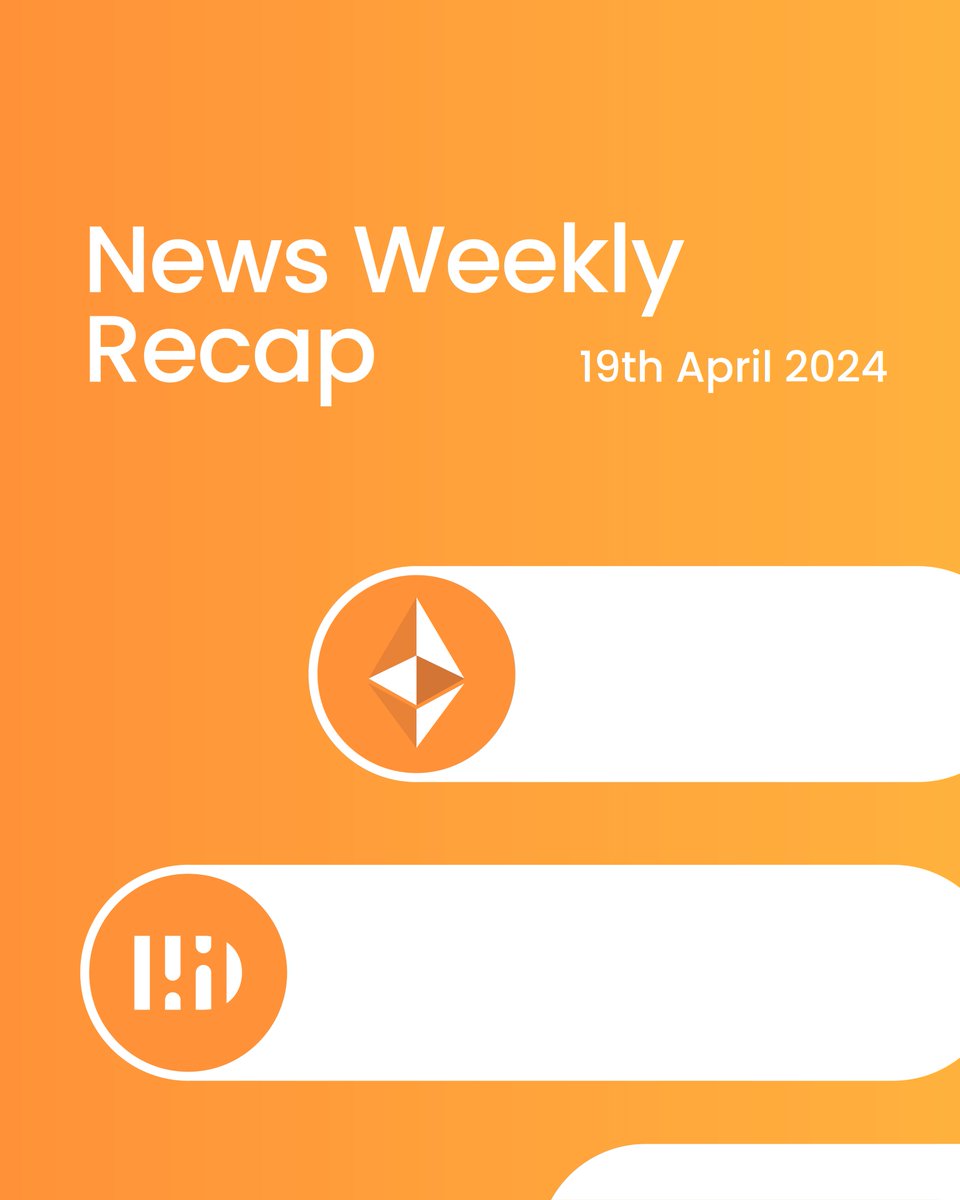 We have collected the most important #news this week, so you don’t have to…

Thread🧵
.
.
#cryptocurrency #cryptomarket #CryptoNews #CryptoTwitter #CryptoTrends #bitcoin #memecoins #ethereum