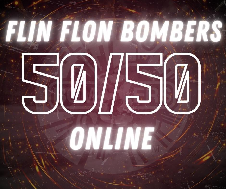 MAKE SURE TO GET YOUR 50/50 TICKETS FOR TONIGHT!💸 IT'S ALREADY AT $2,000! 😱 flinflonbombers5050.com #SJHL #FlinFlonBombers
