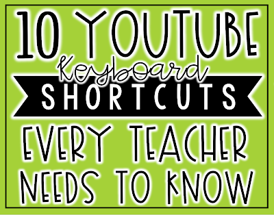 📺Top 10 YouTube Keyboard Shortcuts Every Teacher Needs to Know📺 sbee.link/6qyac47gnw via @jgtechieteacher #techtips #edtech #teachertwitter