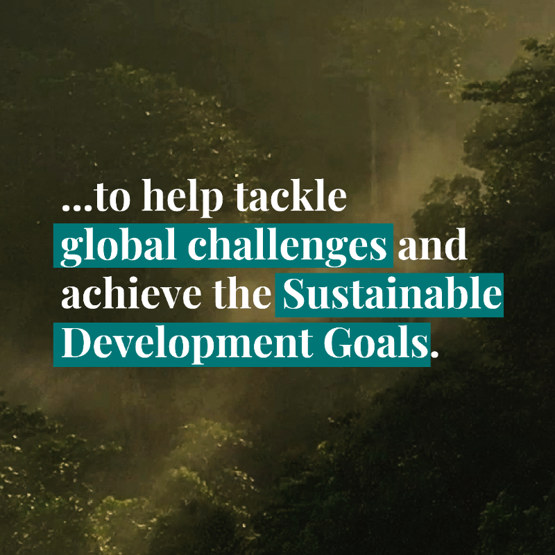 FCDOGovUK's tweet photo. We need a bigger @WorldBank to achieve the Sustainable Development Goals.  
  
£100 million of new UK funding announced this week will translate to £1 billion, to help low-income countries tackle poverty and urgent global challenges.