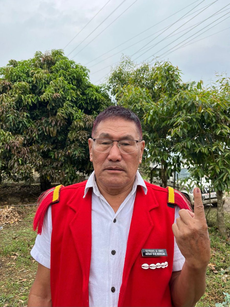 “We have done our part…
We have fulfilled our responsibility…
We have voted !”
Gaon Buras after casting their votes in Zunheboto

#ECI #Elections2024 #IVote4Sure #ChunavKaParv
#deshkagarv #LokSabhaElection2024 
<a href="/SpokespersonECI/">Spokesperson ECI</a>
<a href="/ECISVEEP/">Election Commission of India</a>
<a href="/MyGovNagaland/">MyGov Nagaland</a>
<a href="/dipr_nagaland/">DIPR Nagaland</a>