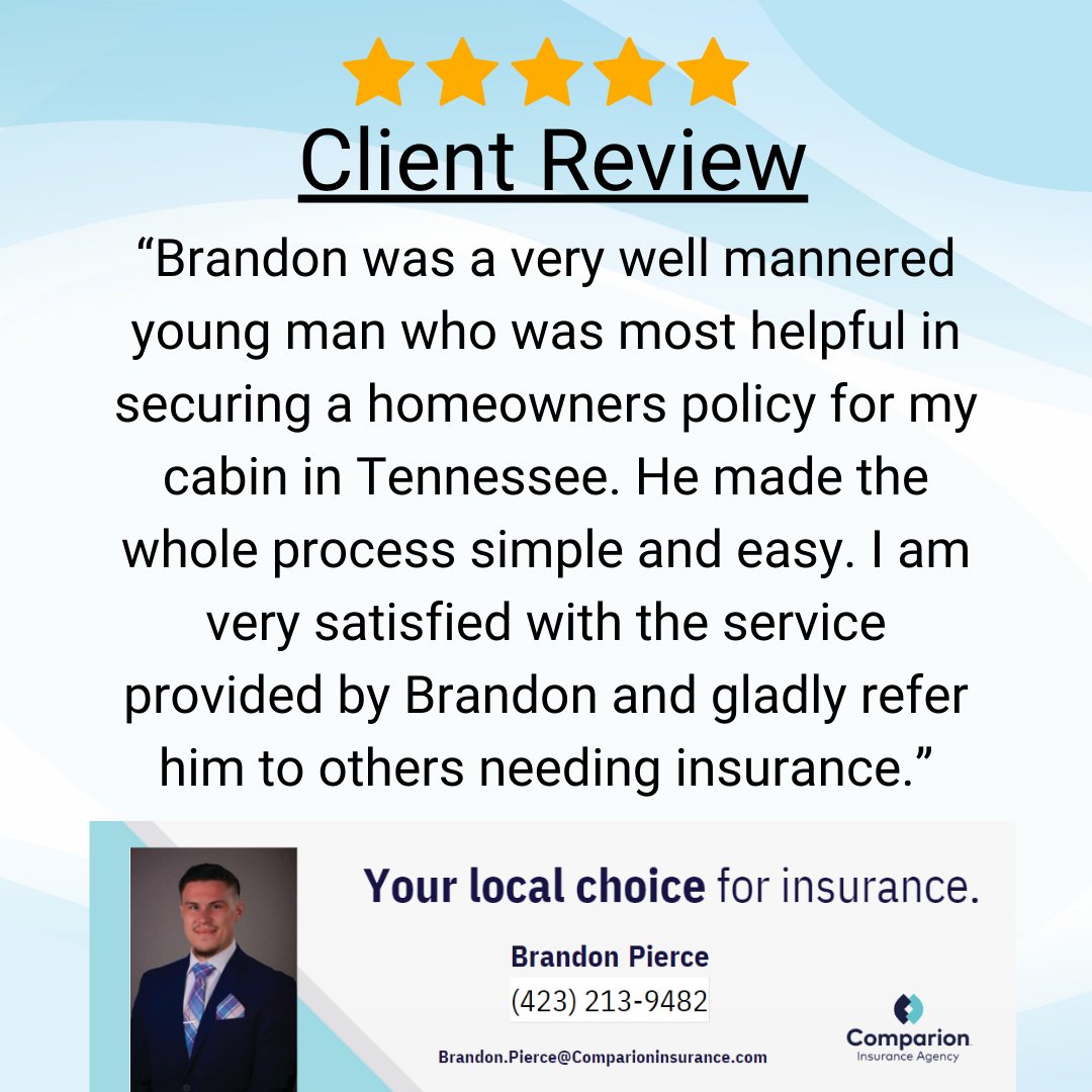 This is why I love my job and the amazing people I get to connect and work with! #TNtrustedinsuranceagent #gatlinburgtn #homeinsurance #localinsuranceagent #clienttestimonial