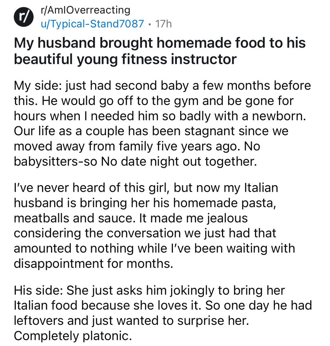 Italian man making pretty lady sauce , that’s worse than sex in their culture