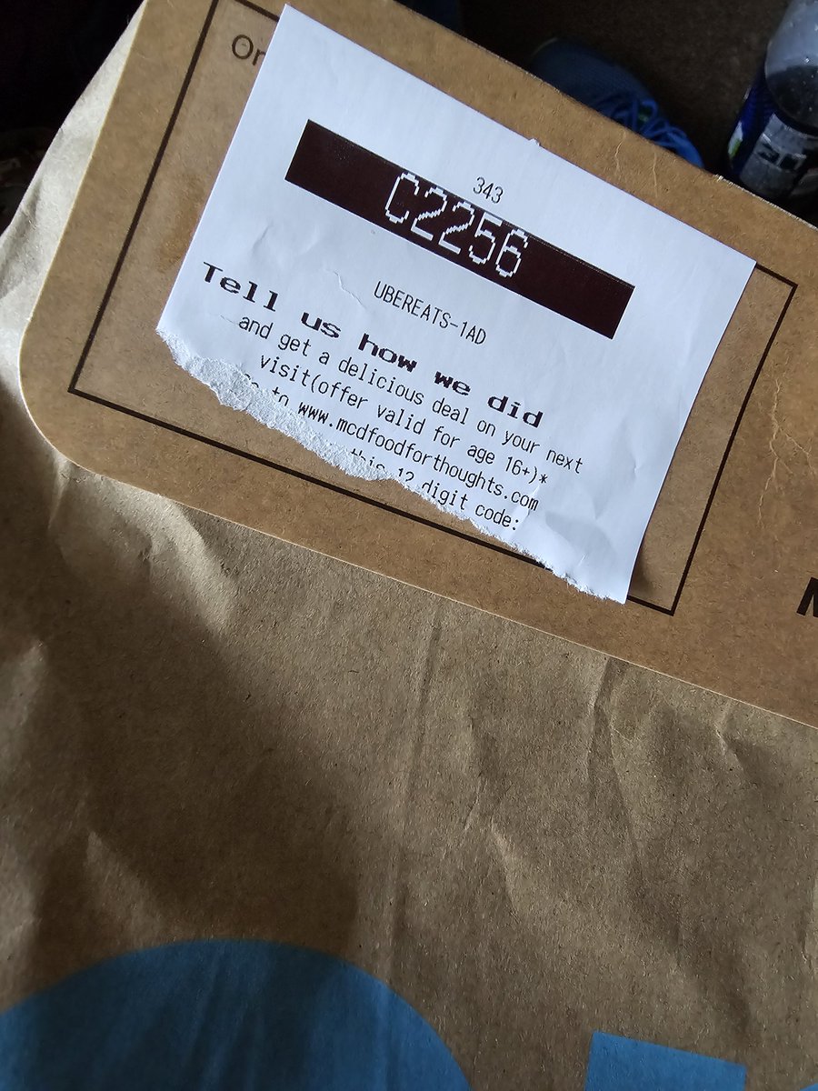 Dannyguk91's tweet photo. @McDonaldsUK Would love to review the cold chips you sent but the drivers from @Uber_Support keep pinching the receipts https://t.co/EL5kZFdBk3