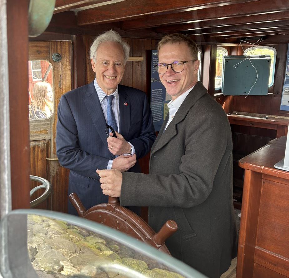 Many thanks to Jens Lautrup, Vagn Olsen and Mayor Johannes Jensen for a wonderful visit to Middelfart’s Lillebælt Boatyard, a UNESCO-listed site preserving Nordic maritime heritage, showcasing centuries-old boat building traditions!