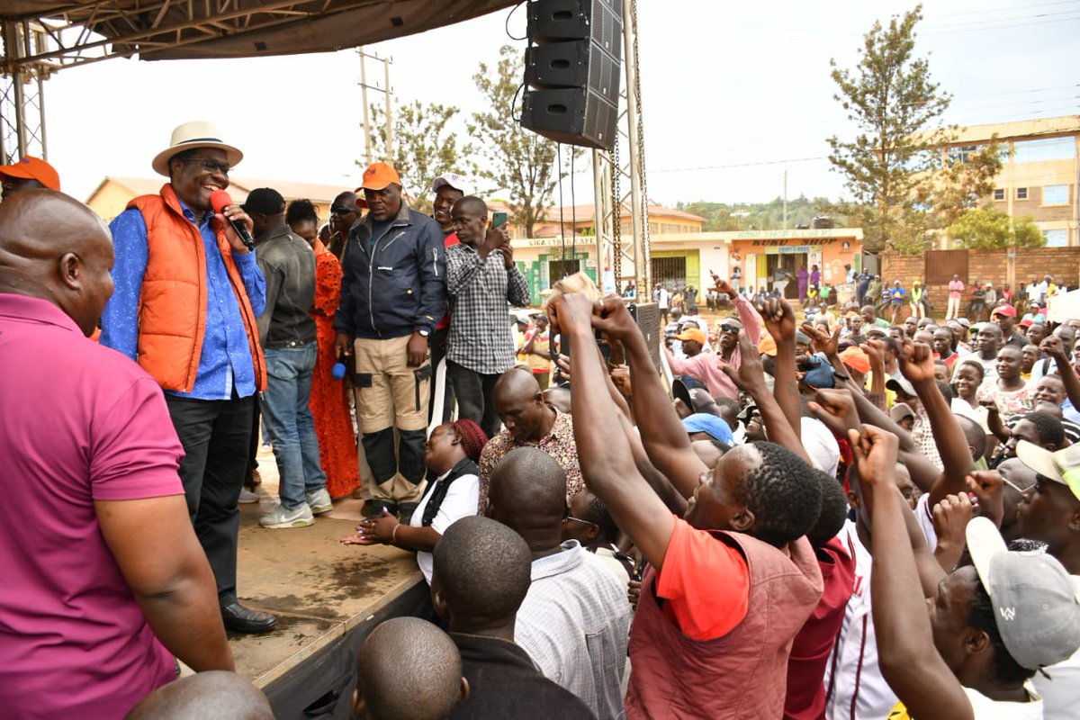 Delighted to join fellow leaders, delegates and supporters during the official launch of @TheODMparty membership recruitment drive at Mamboleo, Kajulu Ward, Kisumu East Constituency. We continue to urge young Kenyans to join the ODM Party and play their role in shaping the