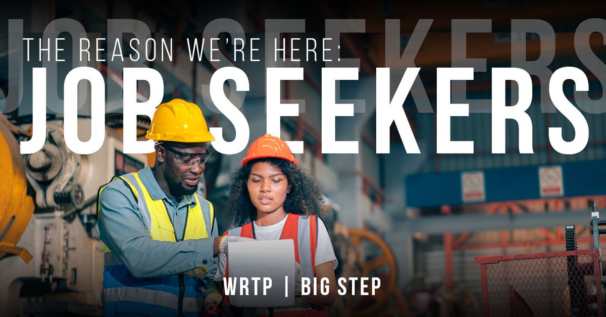 The most valuable thing a job seeker can do? Gain the skills employers need. WRTP | BIG STEP provides participants with employer-driven training so they can secure high-quality #careers in the #skilledtrades 💪💸 Learn more about our #jobtraining: ⚙ wrtp.org/programs-and-s…