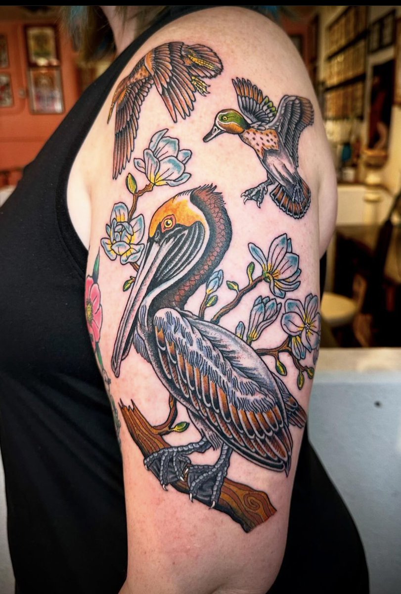 New #tattoo debut - three of my masters species. Continuing with the other two soon!