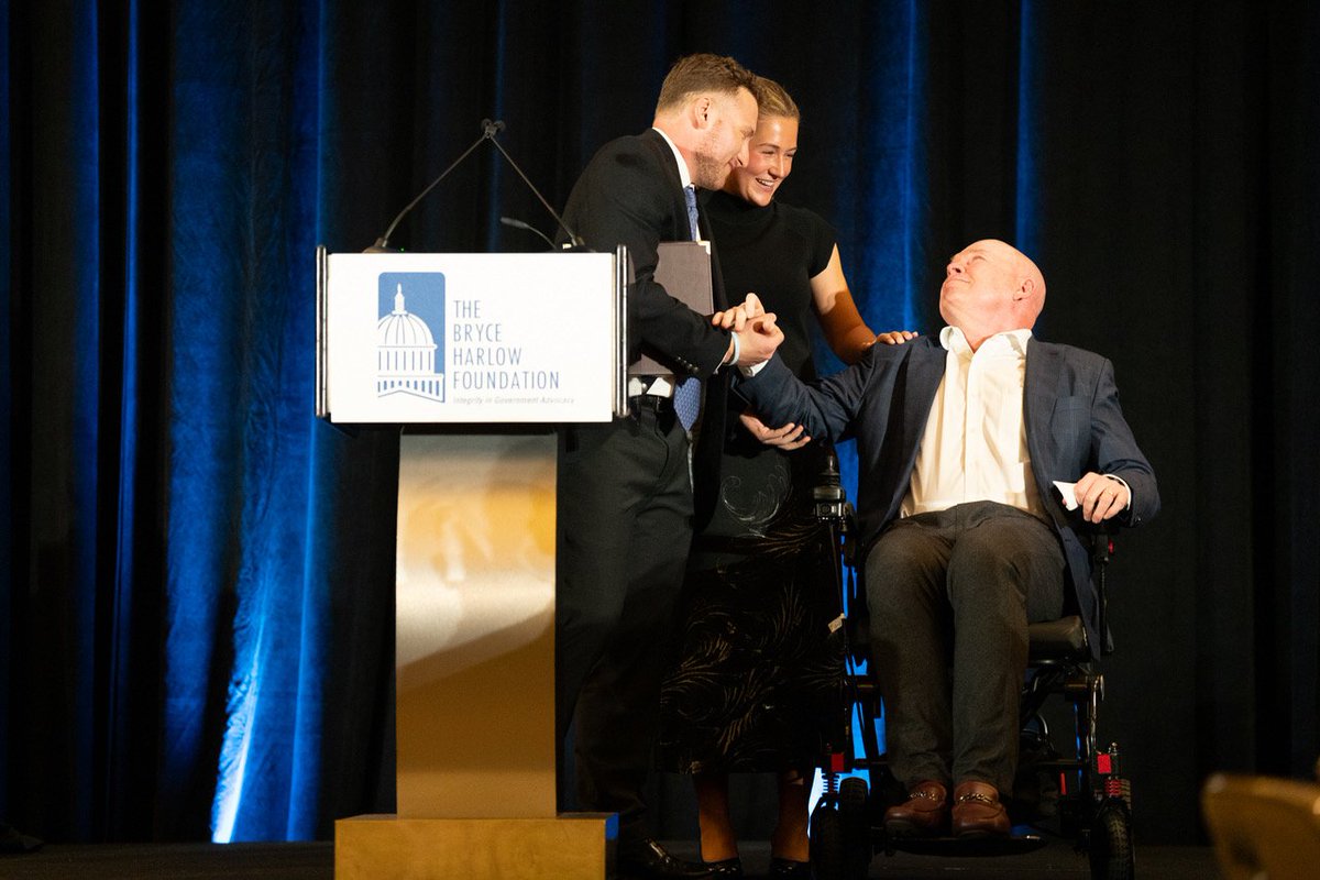 forbestate's tweet photo. This week, FTP attended the @BryceHarlow dinner where our own founding partner @DanTate2 was presented with the 2024 Business Government Relations Award! It was an honor to watch Dan’s long commitment to government be recognized with such an esteemed award! https://t.co/hIhpT6uUrs