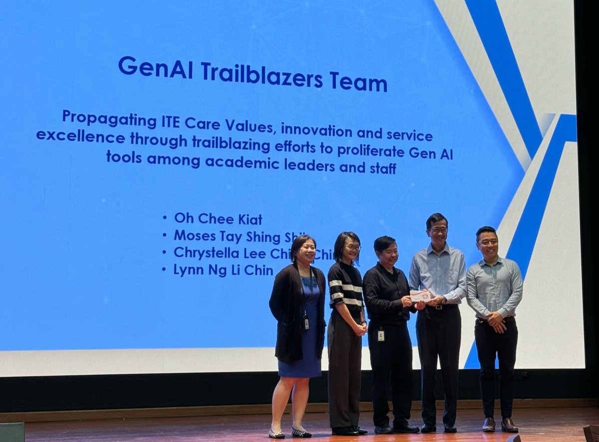 By tirelessly propagating the transformative potential of GenAI tools, our team has forged strong partnerships with academic leaders and staff, empowering them to embrace the AI technology and digital literacy. #GenerativeAI #tranformlearning