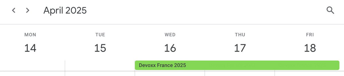 Just saying it … #devoxxfr @devoxxfr April 16-18, 2025