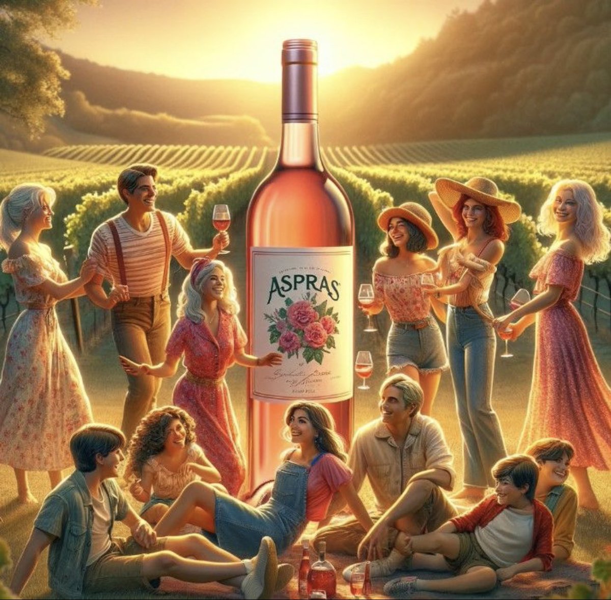 Mon coup de cœur vin rosé pour la saison #Aspras 
#albconsultingluxe