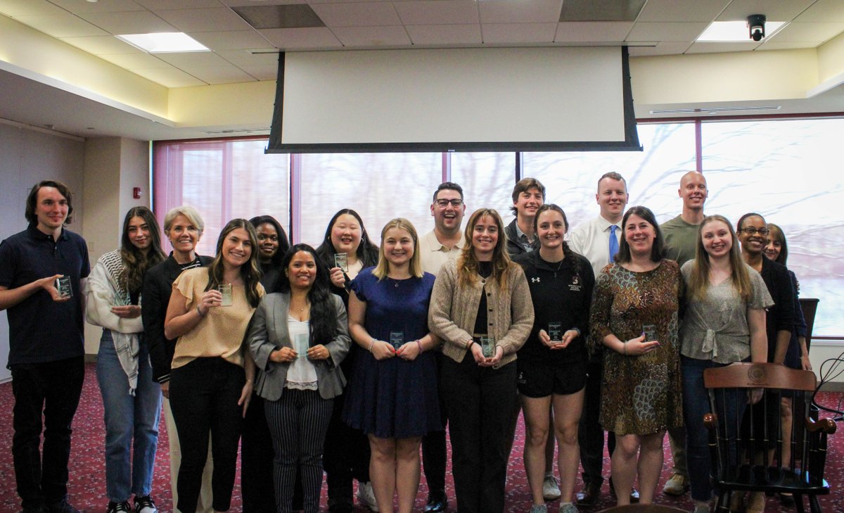 Celebrating our amazing Student Leaders at the Leadership Awards! Your dedication makes us #SpringfieldProud🔻🎉 The awards recognize students who have made outstanding leadership contributions to our campus community and the local Springfield community. #SpringfieldCollege