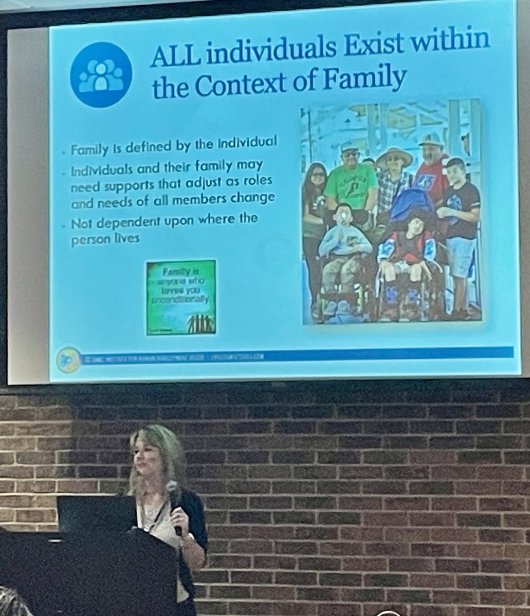 Tracey Manz discusses the roles of the people, family, and the community play in the lives of individuals with disabilities. “Who facilitates inclusion and advocates for them?”