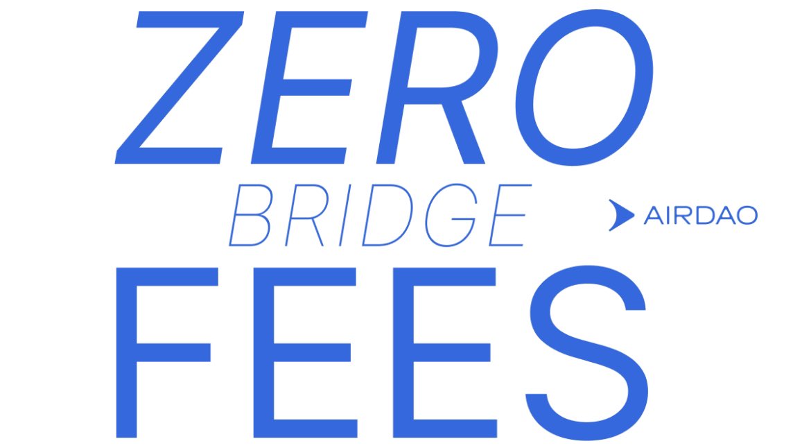 In celebration of the <a href="/modusdapp/">Modus</a> Launch, we are pleased to announce Zero Bridge Fees. 

We want to ensure as little friction as possible for investors who want to participate in the Modus Leatherhead #RWA.