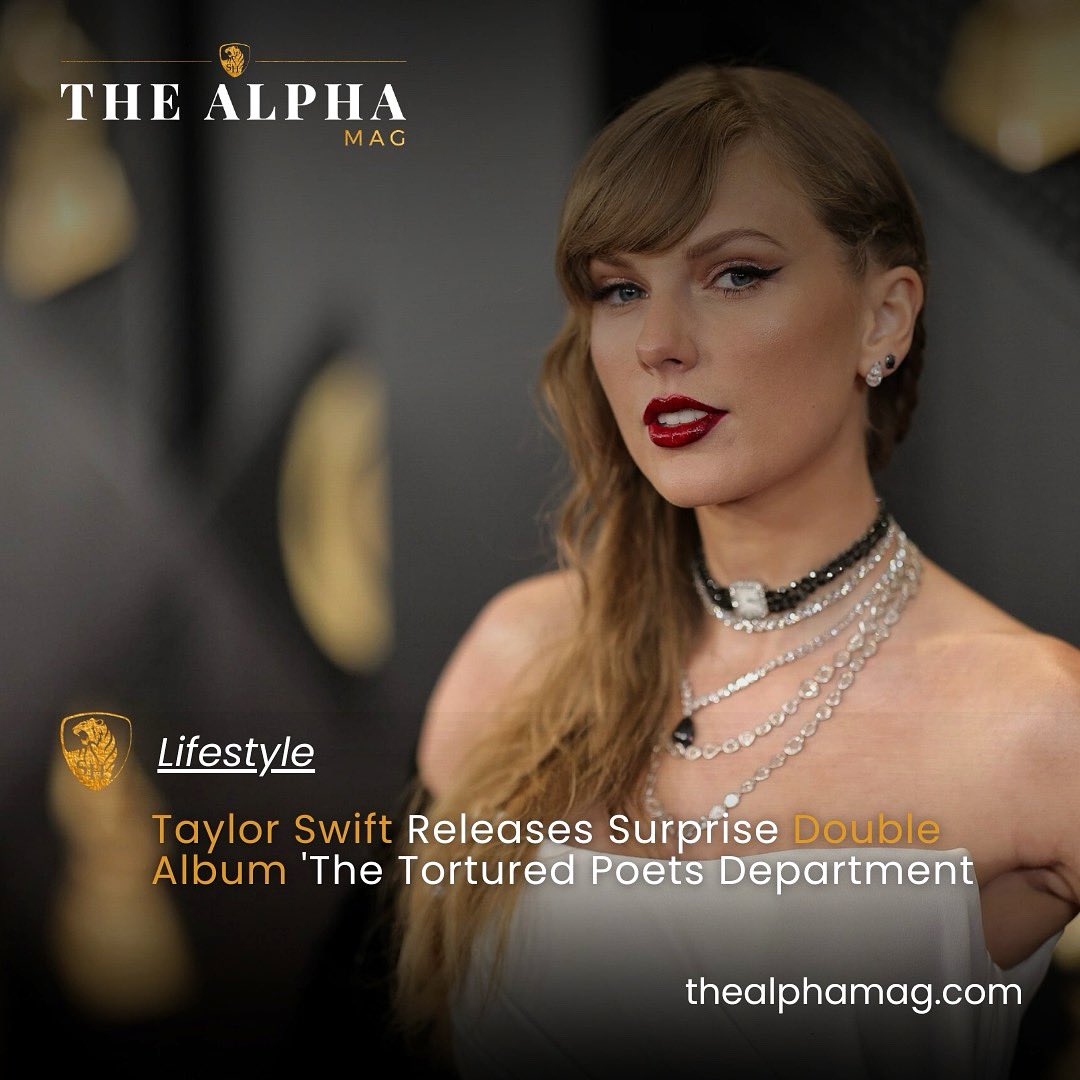 Thealpha_mag's tweet photo. Take your seat because Taylor Swift’s “Tortured Poets Department” meeting has officially been called into session and, surprise, it’s a 31-song mega double album.

#TaylorSwift #TorturedPoetsDepartment #TTPD #doublealbum #musicrelease #surprisealbum #songwriting #newmusic https://t.co/l7vJTdBq37