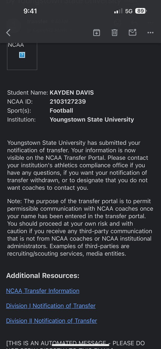 kaydendavis25's tweet photo. First and foremost I'd like to thank god for any all opportunities in my life. I'd like to thank my family and coaching staff for all the unconditional support during this time. With that being said I’ll be officially entering the transfer portal with 4 years of eligibility left. https://t.co/ktZxfmgA0J