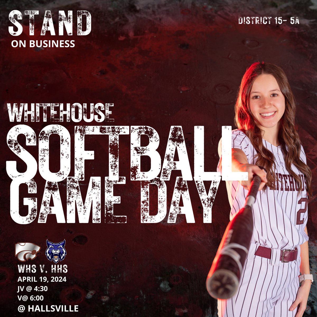 Whitehouse Softball (@whstx_softball) on Twitter photo LAST STOP BEFORE PLAYOFFS!
BUSINESS TRIP IN HALLSVILLE TODAY!! 🚌🧍🏼♀️🔛💼
#WTDT #AMBITION #CATS3C <a href="/BrandonOSports/">Brandon Ogden</a> <a href="/WHSTX_Athletics/">Whitehouse Athletics</a> LAST STOP BEFORE PLAYOFFS!
BUSINESS TRIP IN HALLSVILLE TODAY!! 🚌🧍🏼♀️🔛💼
#WTDT #AMBITION #CATS3C <a href="/BrandonOSports/">Brandon Ogden</a> <a href="/WHSTX_Athletics/">Whitehouse Athletics</a>