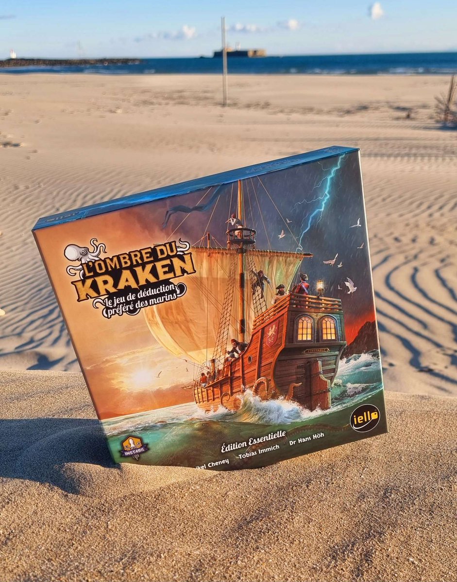 ⏳ J-6 avant que L'Ombre du Kraken ne s'échoue dans votre boutique préférée... ☠️ #jds #j2s #iello #kraken