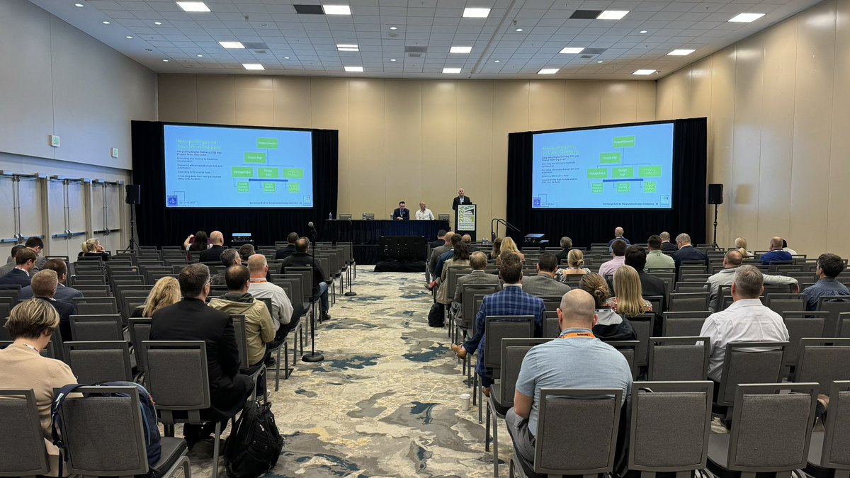 Great to see @JBerkoe from @Arup (and one of our @DBIAnational #VDC Committee Members) presenting “Strategic Deployment of #VDC on the BART Silicon Valley Phase II Project” alongside Connor Christian (@kiewit) and Peter Starnes (@MottMacDonald). #DBIATranspo