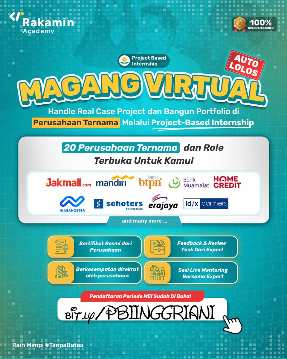 inggridPris's tweet image. #magang #tipscv #pekerjaan #portofoliopemula #magangonline #rakaminacademy