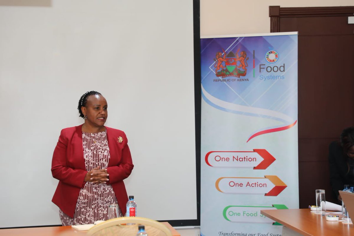 FAOKenya's tweet photo. @FAOKenya in partnership @kilimoKE @UNEP_Africa and @GAINAlliance_KE  held a three day sensitization workshop for Agriculture CECMs on the National food system transformation pathways. https://t.co/CrSKX4u9K4