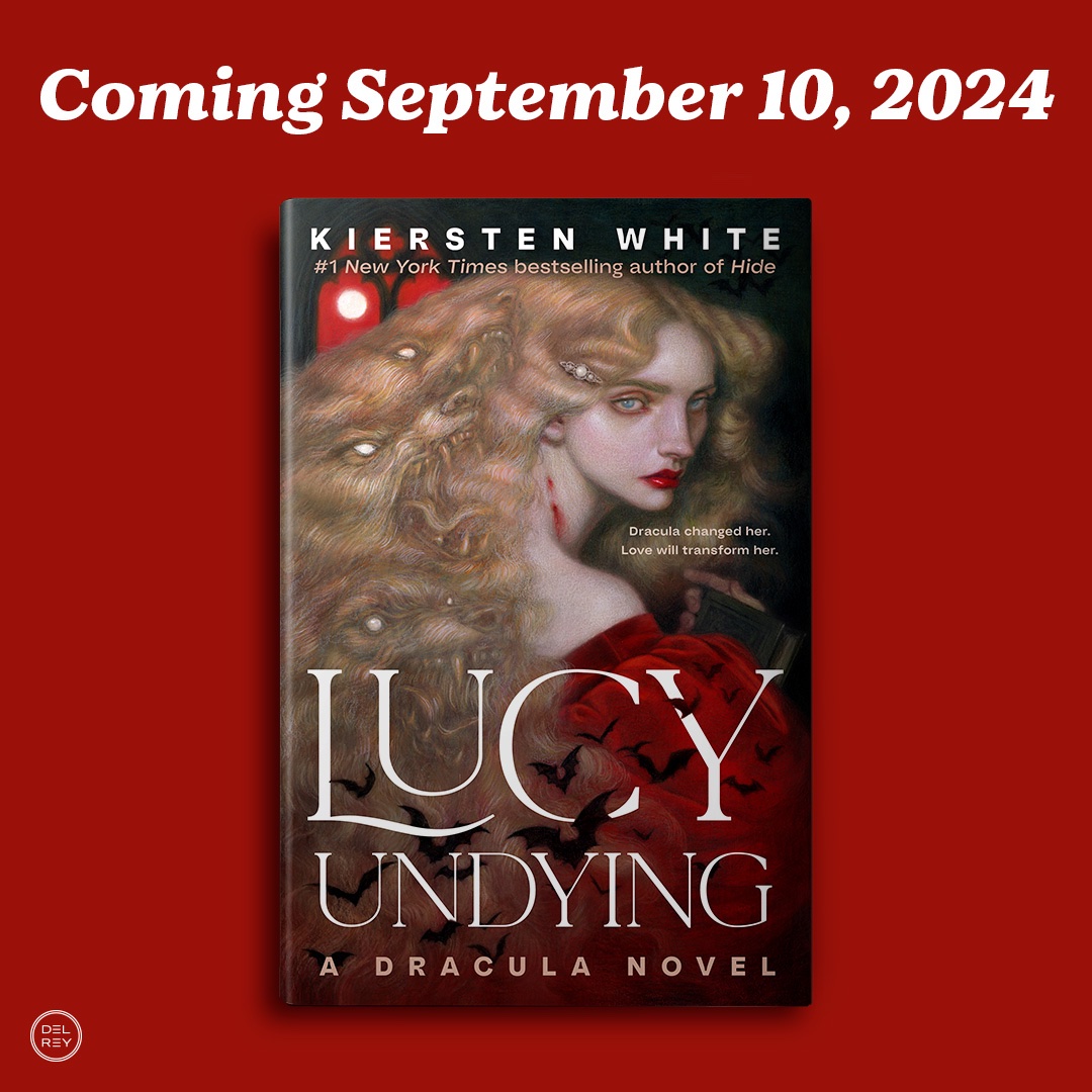 Dracula changed her. Love will transform her.   Presenting the cover for LUCY UNDYING!   Coming from @delrey and @delreyuk, this jaw-dropping cover was designed by Rachel Ake with cover art from the inimitable @theaudreybee.   Please share /hang in the Louvre / freak out with me!