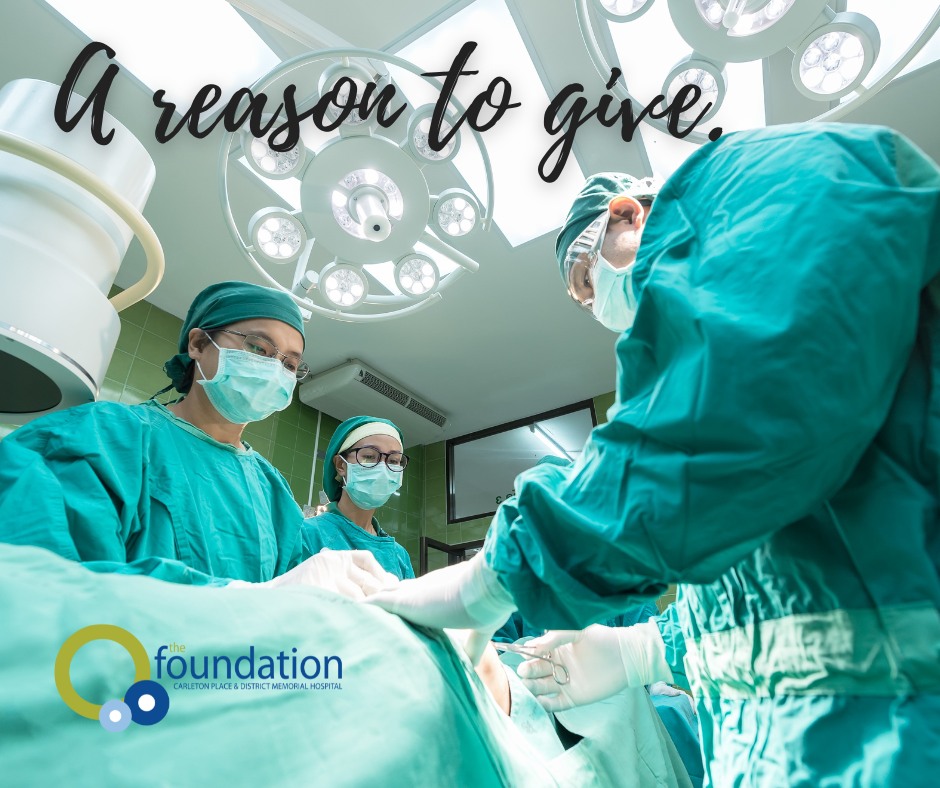 CPDMHFoundation's tweet photo. Your generosity powers progress at Carleton Place &amp; District Memorial Hospital! By giving to CPDMH Foundation, you directly contribute to the purchase of vital equipment ensuring the hospital's medical team has the tools they need. https://t.co/WNFfRx3Hju to donate today! https://t.co/xtIry9VUmM