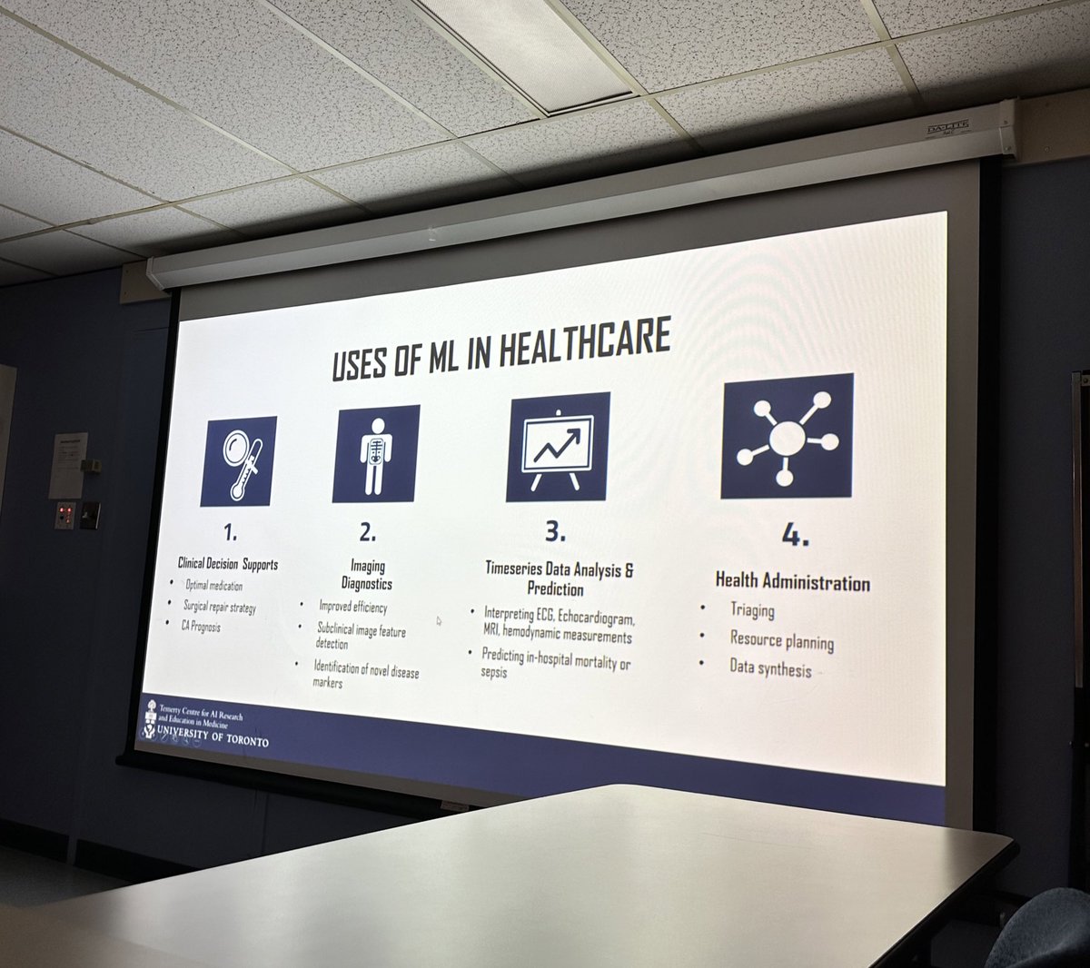 Insightful @UofTUrology academic half-day this morning on AI in healthcare led by @jethro_kwong @gemma_postill @AbhishekMoturu of @UofT_TCAIREM!