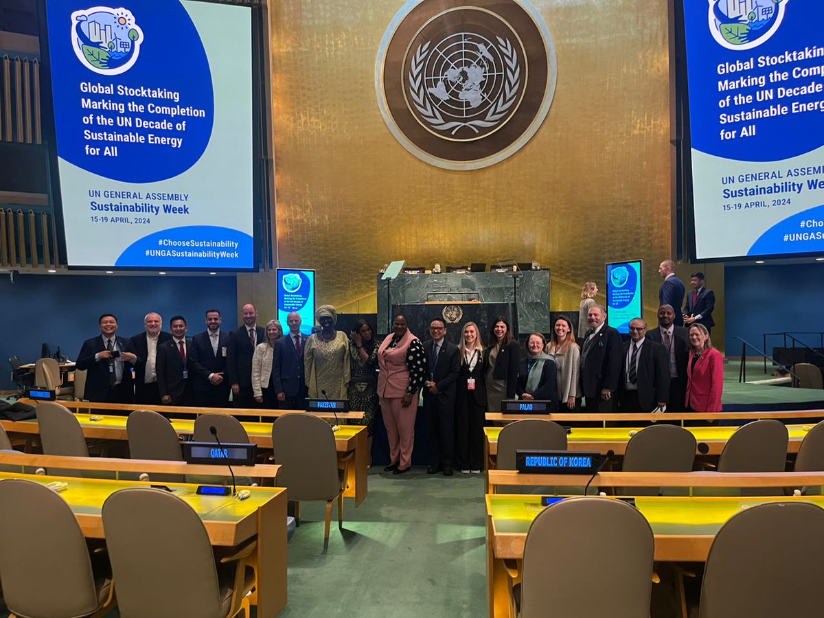 🔴Live now! @DamilolaSDG7 is addressing the global stocktaking event in New York, hosted by @UN_PGA, highlighting the progress made in achieving #SDG7 & calling for continued action to reach our #GlobalGoals: webtv.un.org/en/asset/k1z/k…