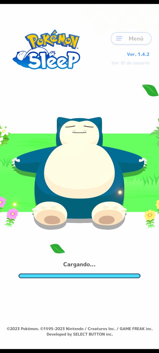 VerdeScrat's tweet photo. @PokemonSleep 

I don't know why, but i can't open the game since yesterday morning... What's happening? https://t.co/BypTLoROxW
