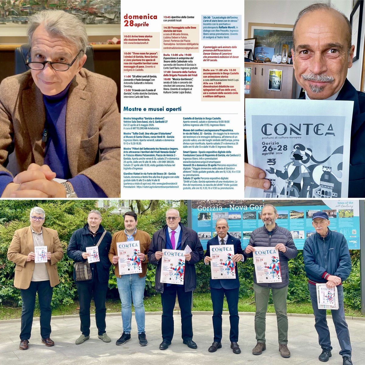 🔺RAFFAELE MORELLI A #GORIZIA A #CONTEA PER IL COMPLEANNO 🎂 DELLA CITTÀ🔺
@il_piccolo @TgrRaiFVG @iMagazineTwit @diariodigorizia @IlFriuli @ilgoriziano @Gorizia_News @Ansa_Fvg @Telequattro @RtaTeleantenna @Telefriuli1 @primorskiD @puntozerofm